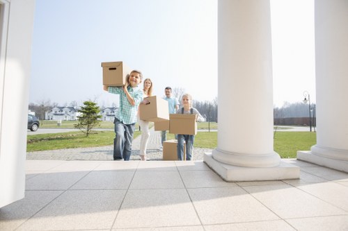 Movers handling a residential move in Blackheath