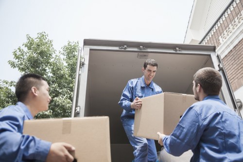 Local movers handling a business relocation with care in Blackheath
