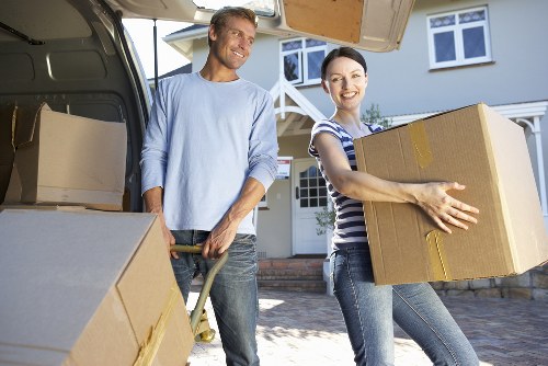 Careful loading of furniture for a Blackheath house move